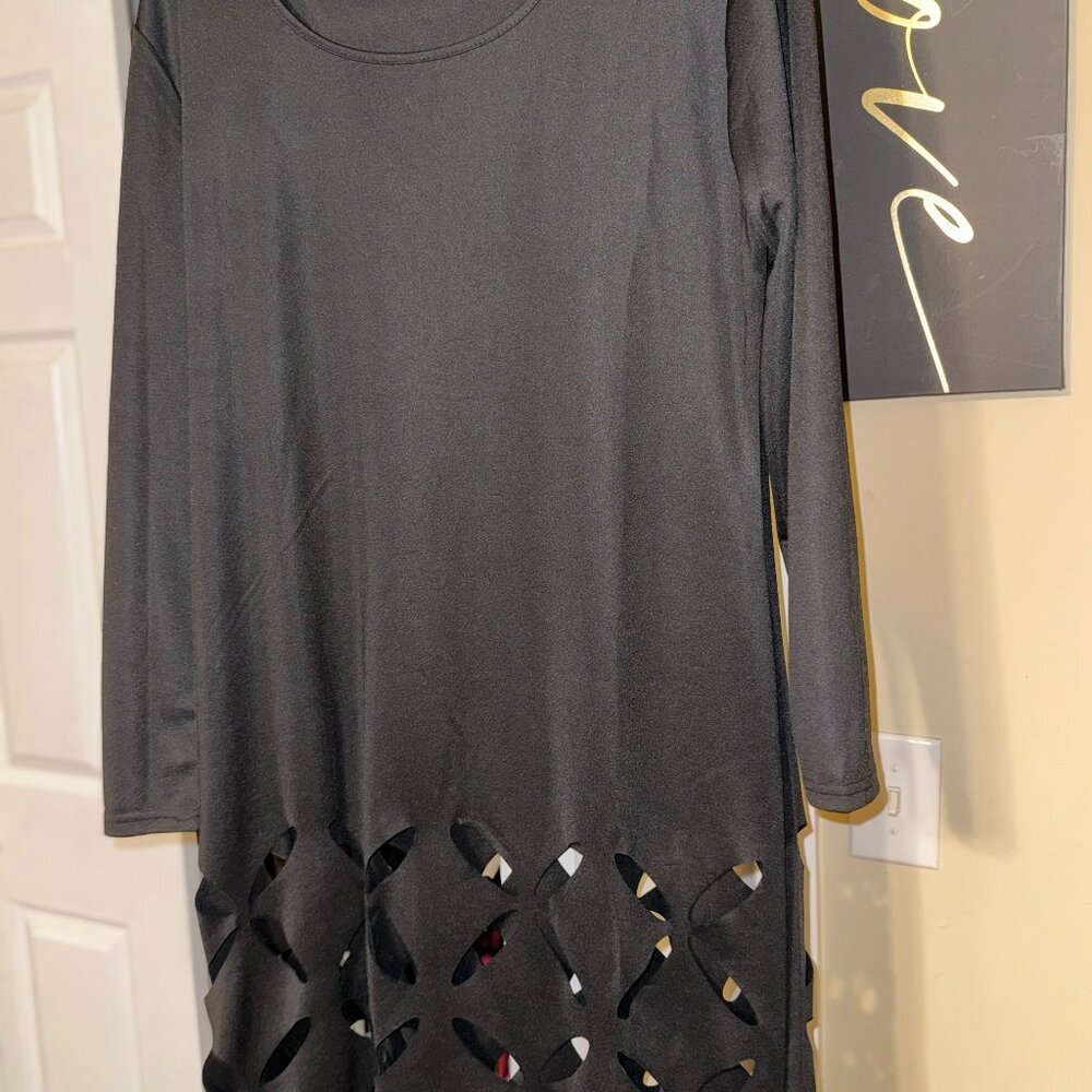 Cutout Solid Dress